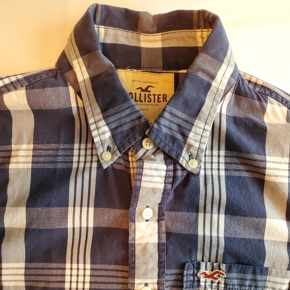 Hollister Mens Casual Button Up Shirt 👕 Size L - Picture 5 of 7